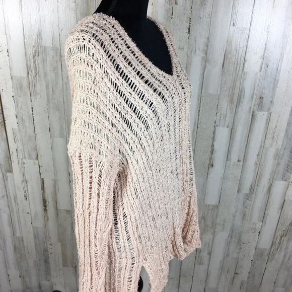 ASTR The Label Coral Knit Sweater Pullover NWT L - Picture 3 of 6